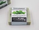Spa Pure Spearmint Luxury Soap Handmade Fresh in the USA with Shea Butter, Essential Oils, 5 oz