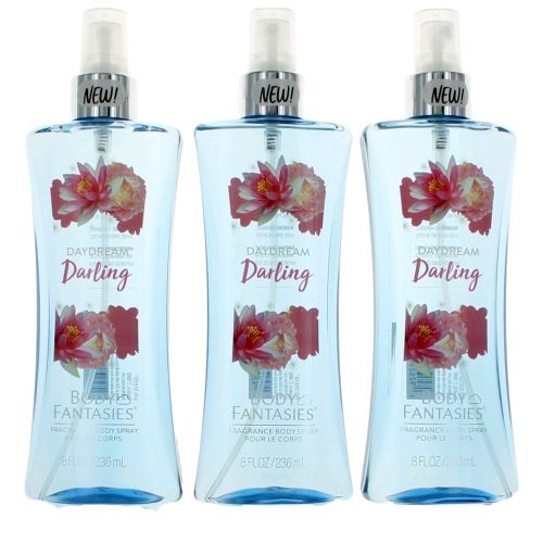 Daydream Darling by Body Fantasies, 3 Pack 8 oz Fragrance Body Spray for Women
