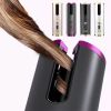 Electric LCD Display Automatic Rotating Cordless Hair Curler Fast Curling Iron Tongs Portable USB Rechargeable With Comb Safe USB Cordless Automatic R
